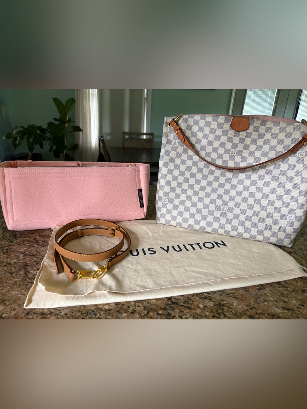 Louis Vuitton Damier Azur Graceful  MM
